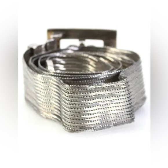 Ralph Lauren Collection Fashion Show Fall 2009 Silver Belt - Picture 6 of 7